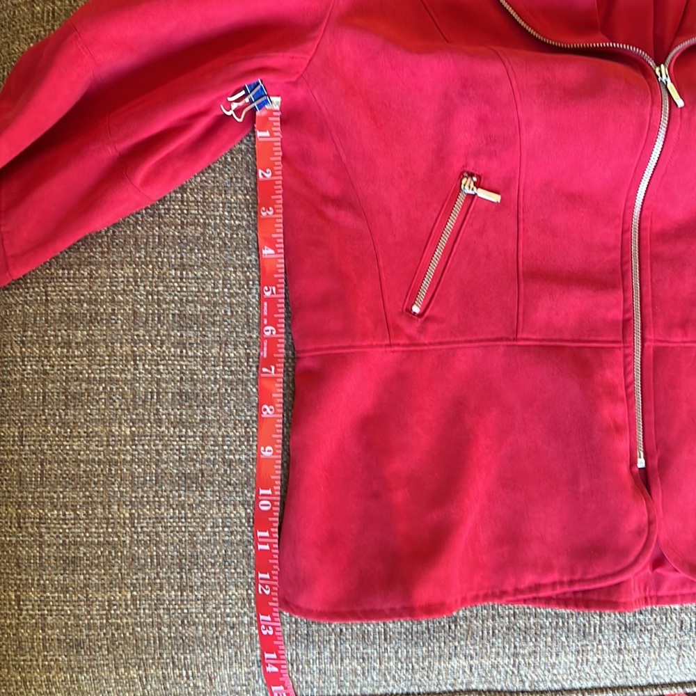 Red Women's Blazer - Picture 9 of 16